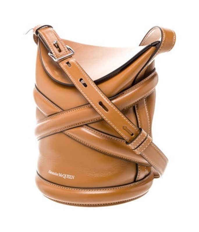 Alexander McQueen Mcqueen Leather Bucket Bag