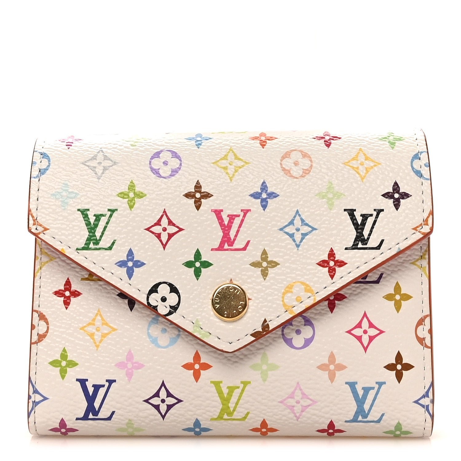 Louis Vuitton LV x TM Monogram Multicolor Victorine Wallet White