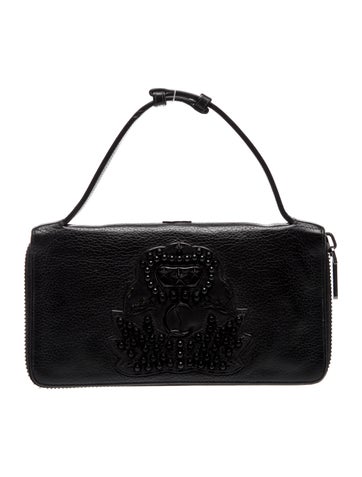 Christian Louboutin Leather Top Handle Bag