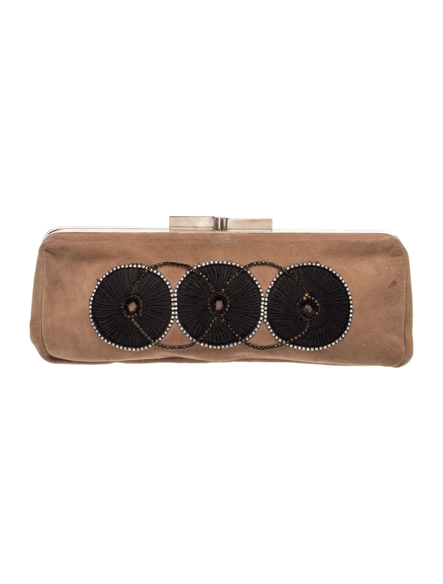 Suede Clutch