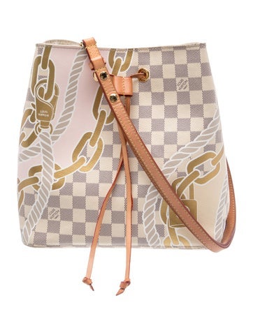 Damier Azur Nautical Néonoé MM