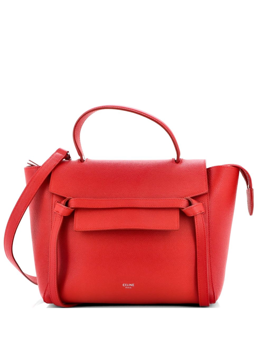 Celine Belt Bag Textured Leather Micro satchel