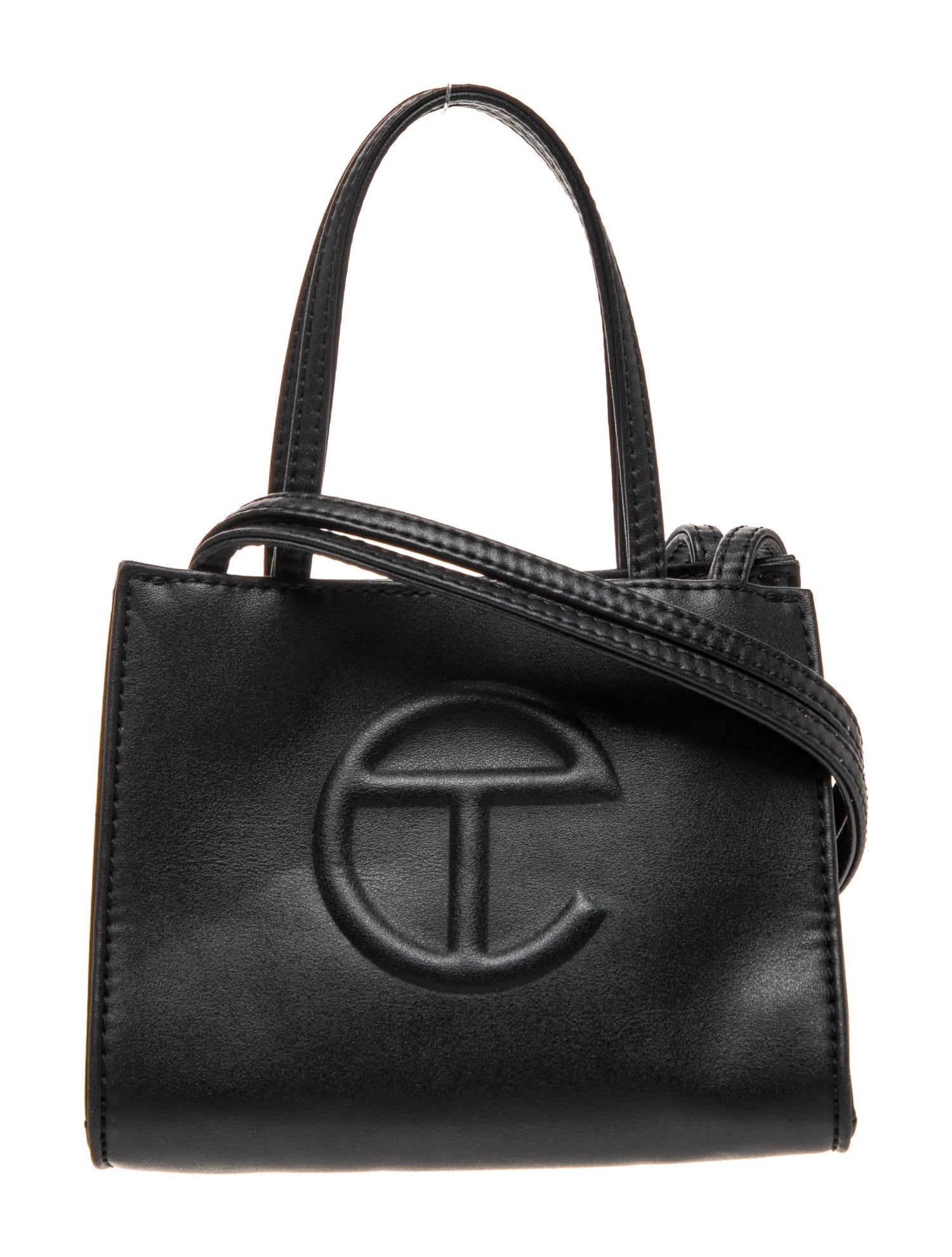 Vegan Leather Top Handle Bag