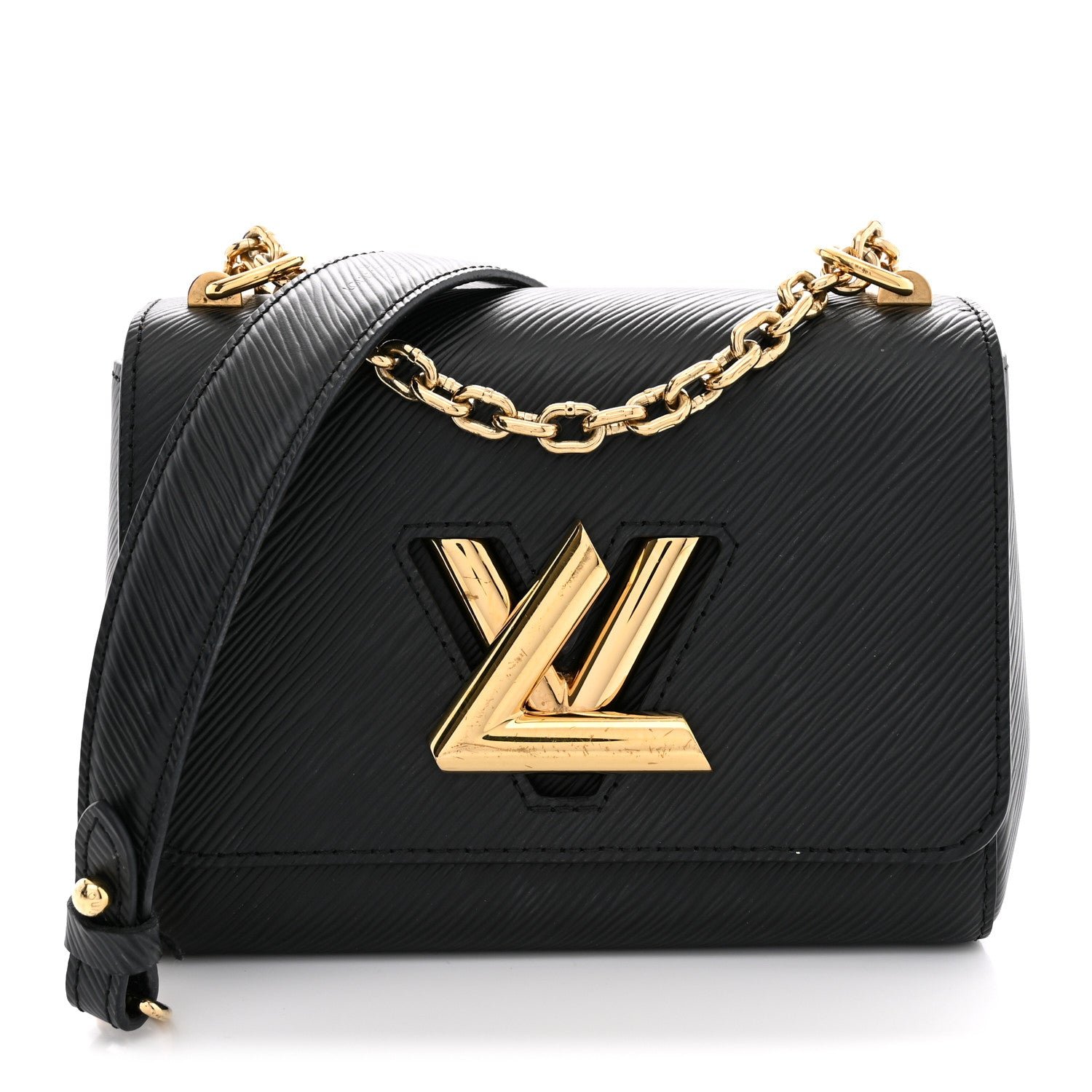 Louis Vuitton Epi Twist Shoulder Bag PM Black
