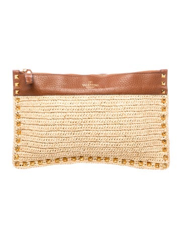 Valentino Rockstud Clutch