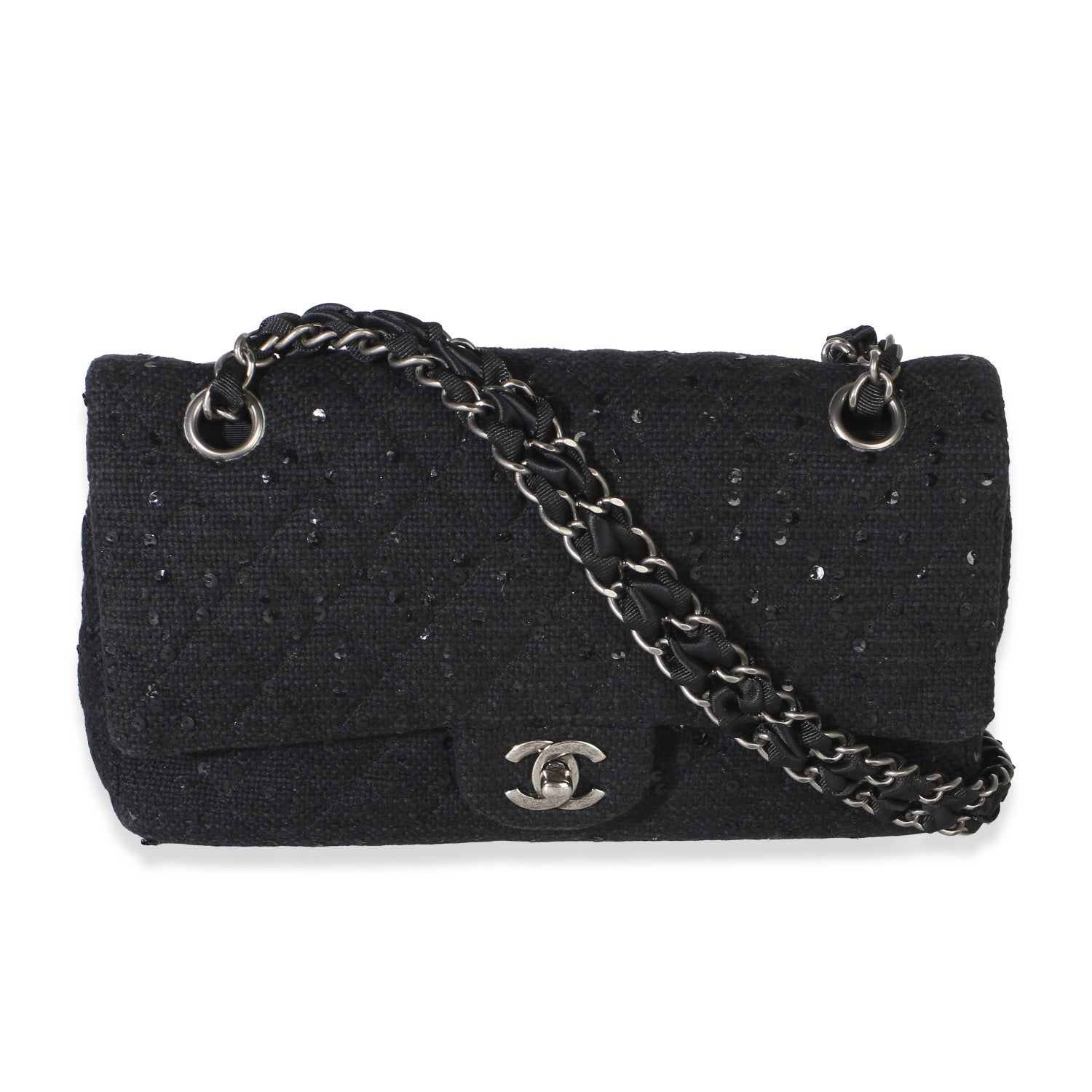 Tweed Flap Bag Medium