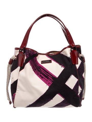 Ikat Check Tote