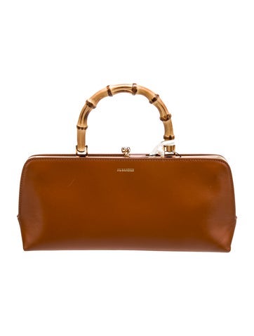 Jil Sander Leather Top Handle Bag w/ Tags