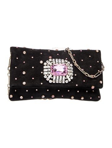 Suede Clutch