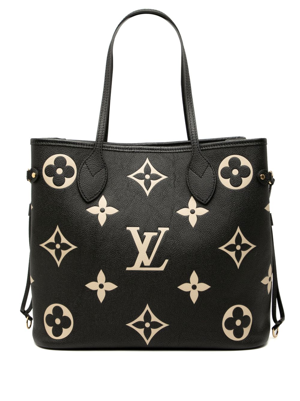 2021-2025 Bicolor Monogram Giant Empreinte Neverfull MM tote bag