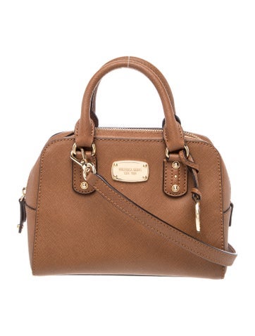 Saffiano Leather Top Handle Bag