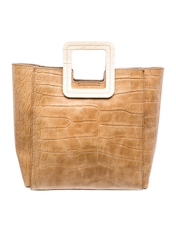 Embossed Leather Tote