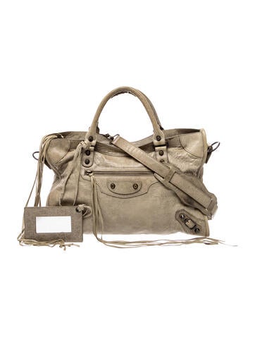 Balenciaga Leather Motocross Classic City