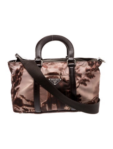 Nylon Top Handle Bag