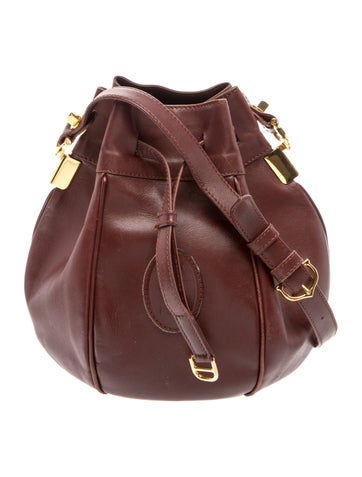 Cartier Leather Bucket Bag