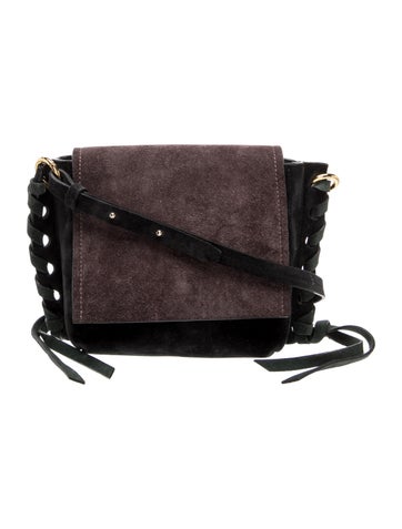 Suede Crossbody Bag