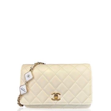 Calfskin Wallet On Chain Mini