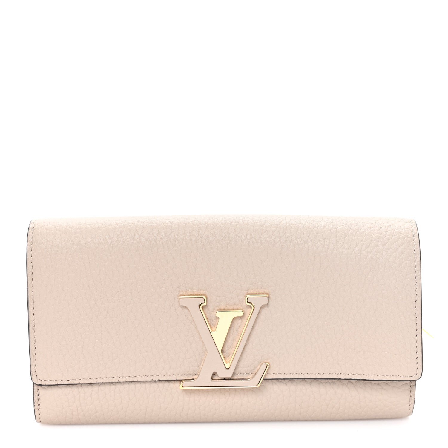 Louis Vuitton Taurillon Capucines Wallet Galet