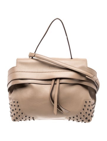 Leather Top Handle Bag