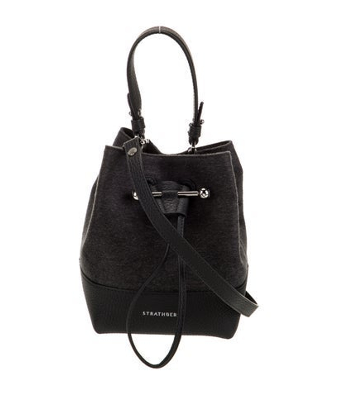 Strathberry Felt Bucket Bag