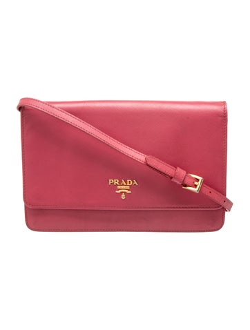 Saffiano Leather Crossbody Bag
