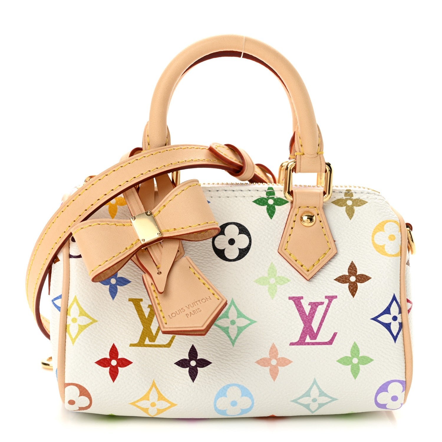 Louis Vuitton LV X TM Monogram Multicolor Nano Speedy White