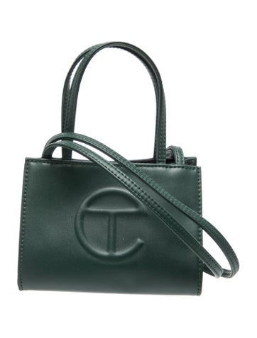 Vegan Leather Mini Shopping Tote