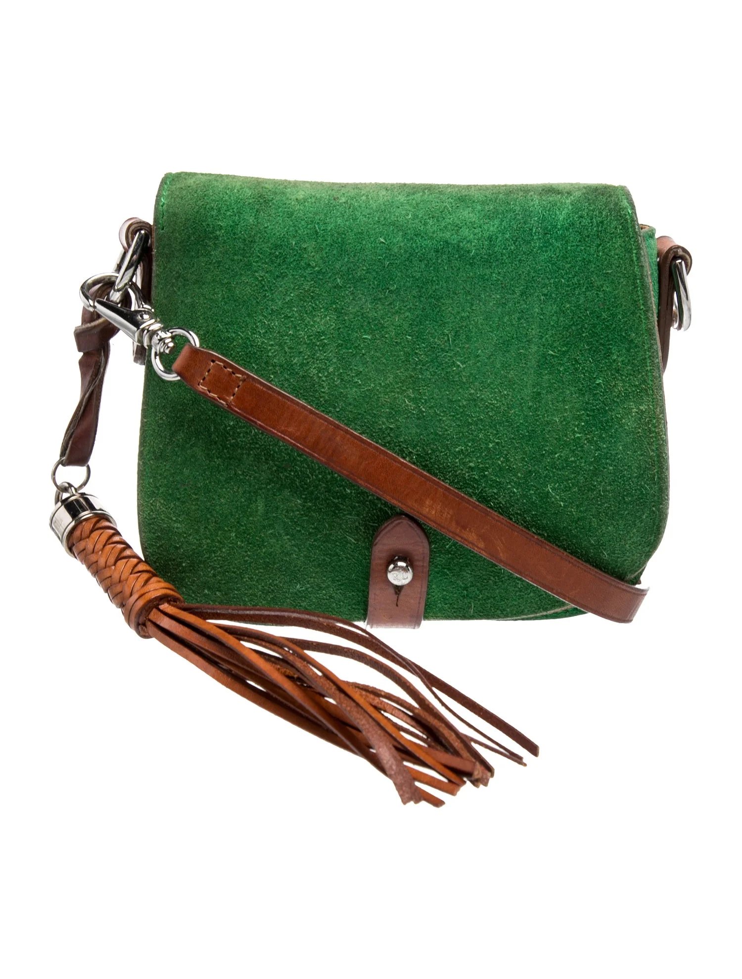 Suede Crossbody Bag