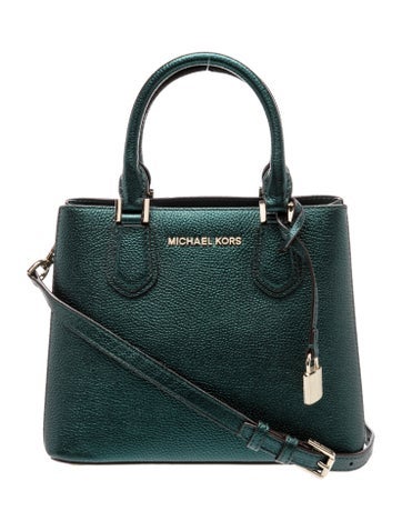 Michael Kors Leather Top Handle Bag