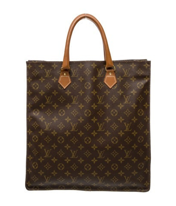 Louis Vuitton Vuitton Lv Monogram Sac Plat Vintage