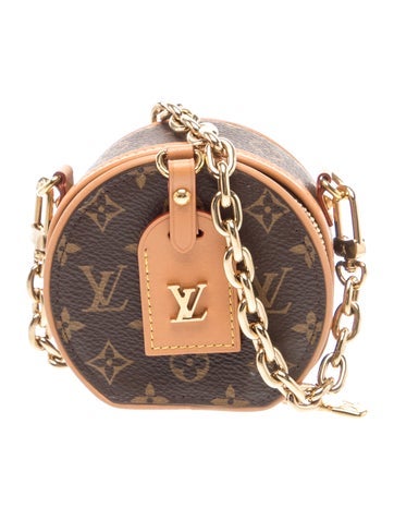 LV Monogram Bôite Chapeau Necklace