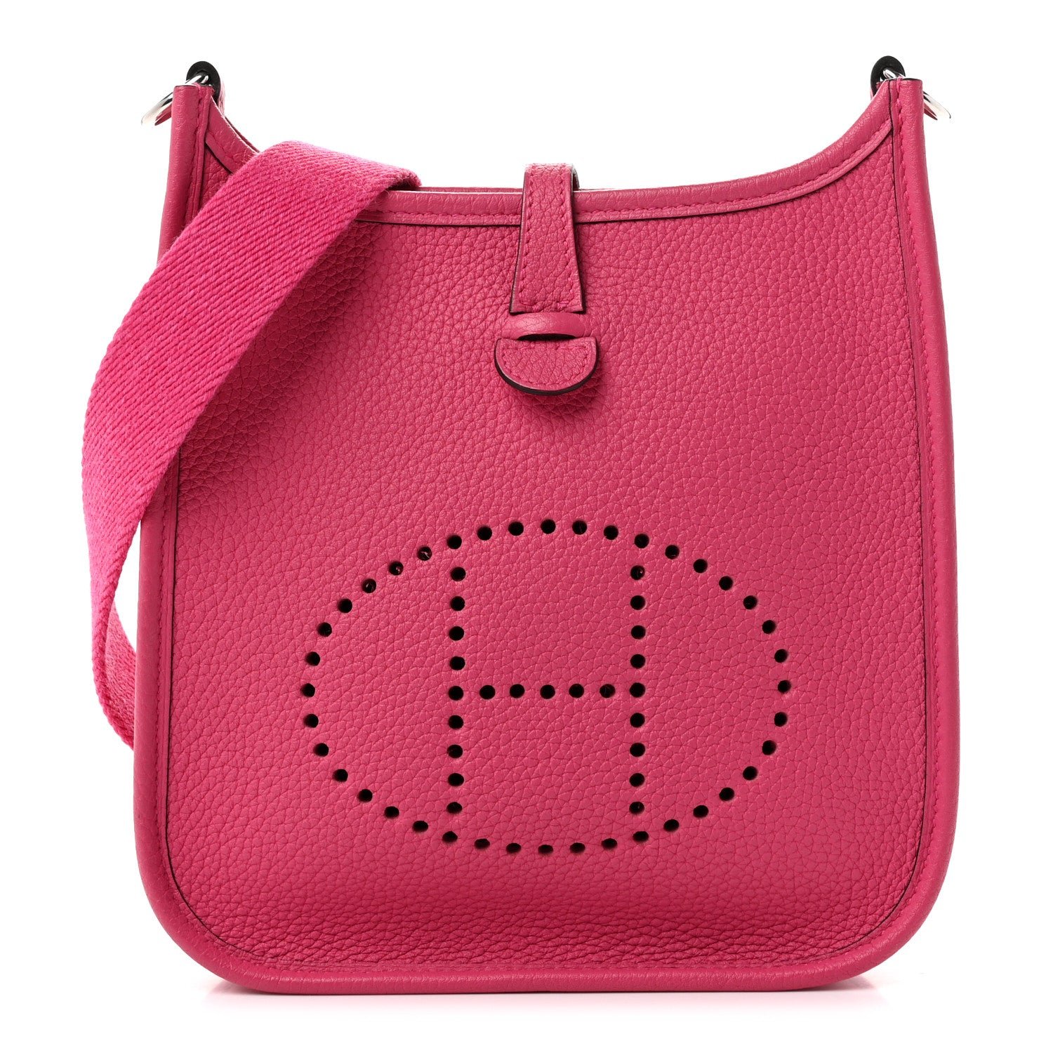 Hermes Hermes Taurillon Clemence Evelyne TPM Rose Mexico