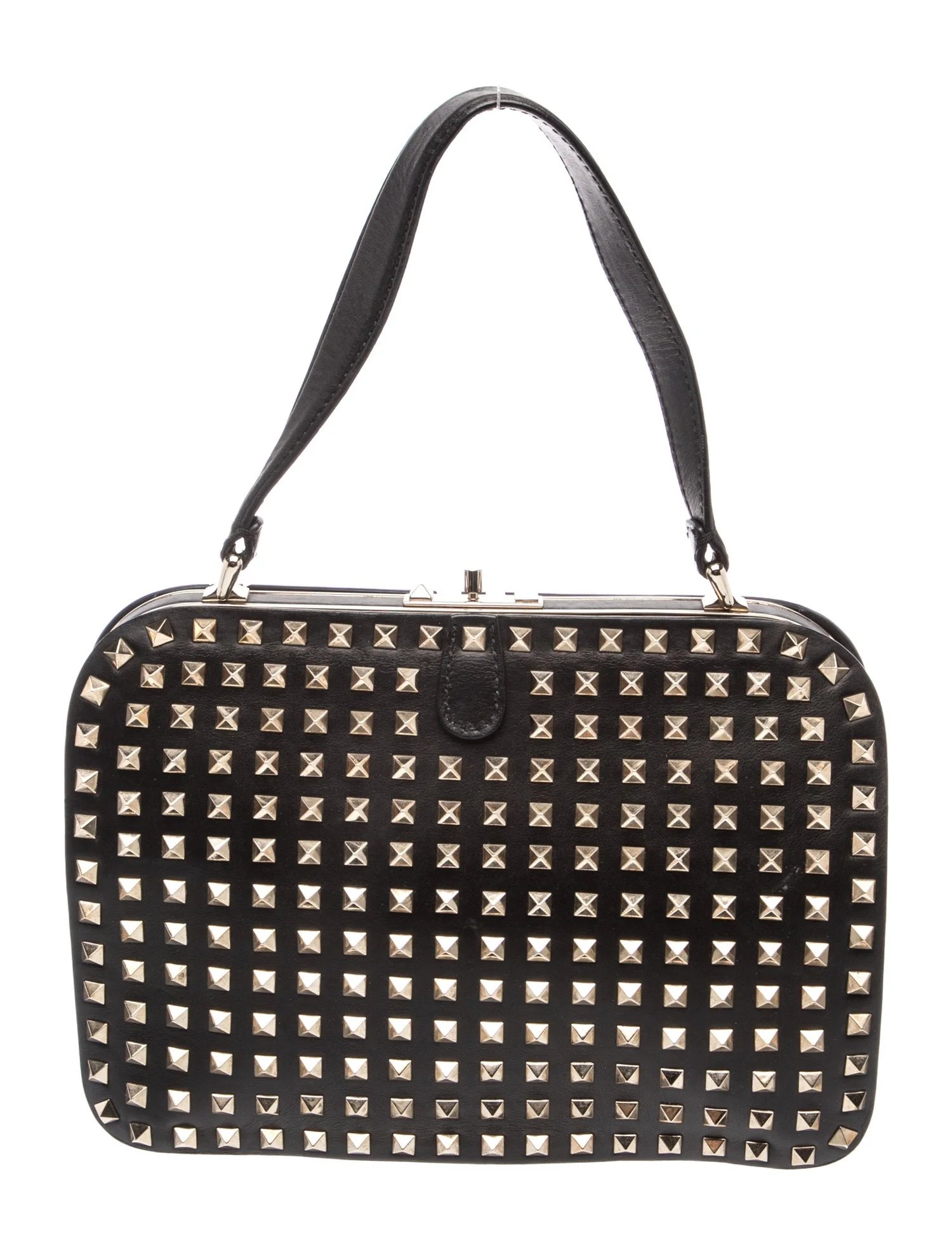 Rockstud Top Handle Bag