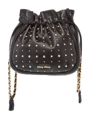 Leather Bucket Bag