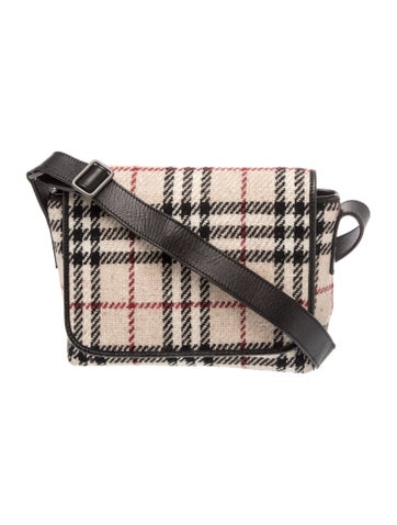 Tweed Messenger Bag