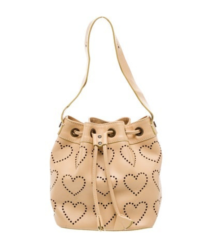 Moschino Leather Top Handle Bag