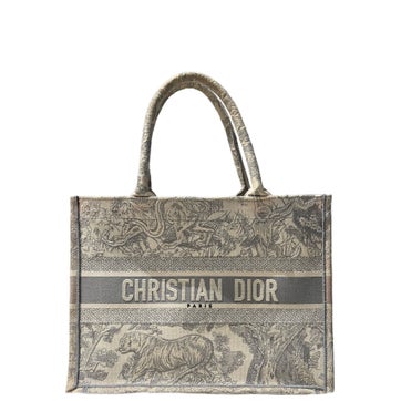 Canvas Toile de Jouy Book Tote Medium