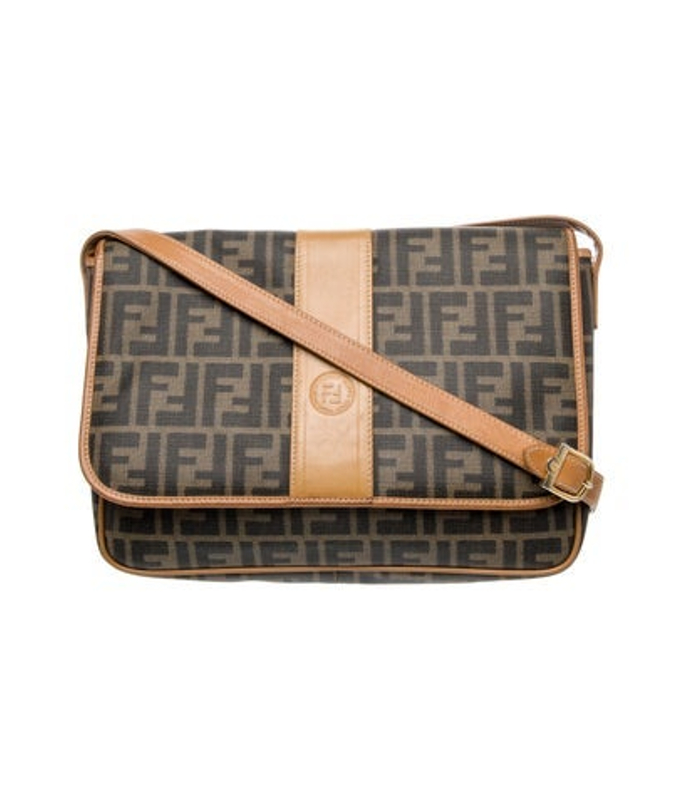 Fendi Zucca Ff Vintage Zucca Crossbody Vintage