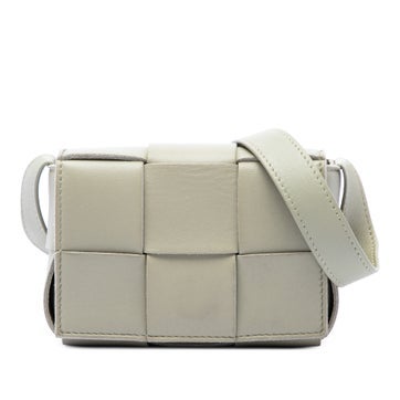 Bottega Veneta Candy Nappa Leather Intrecciato Cassette Crossbody