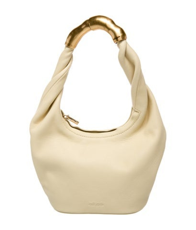 Cult Gaia Gaia Leather Top Handle Bag