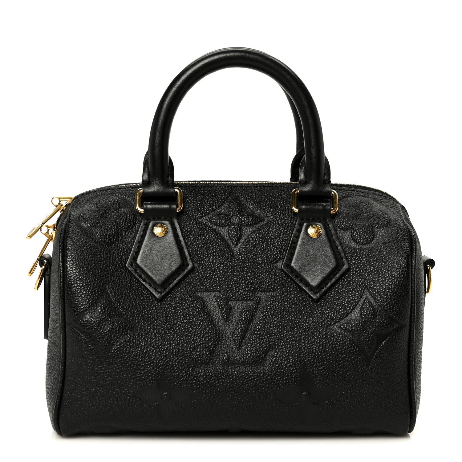 Louis Vuitton Empreinte Monogram Giant Speedy Bandouliere 20 Black