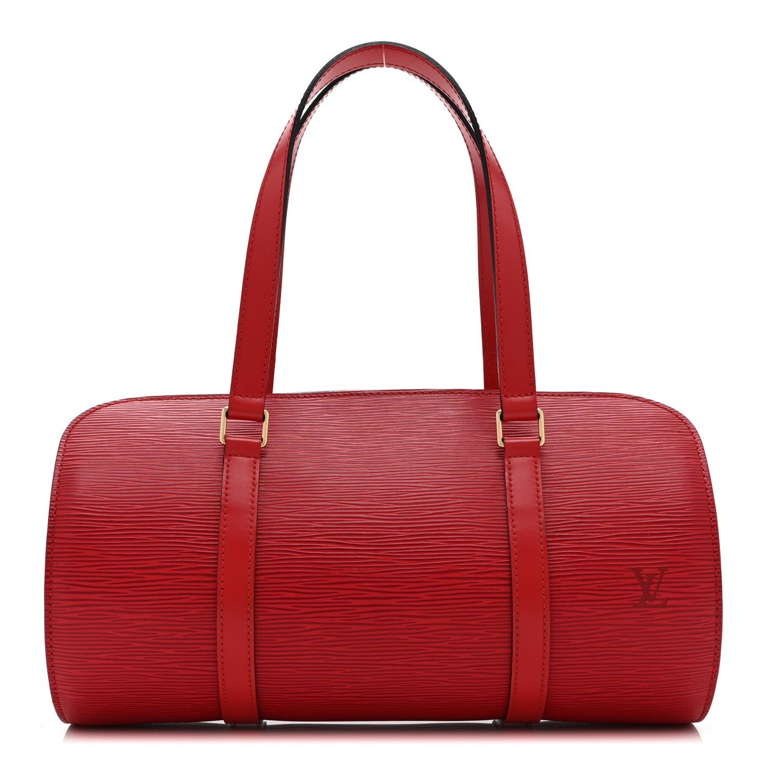 Louis Vuitton Epi Soufflot Castillan Red