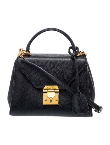 Mark Cross Leather Top Handle Bag