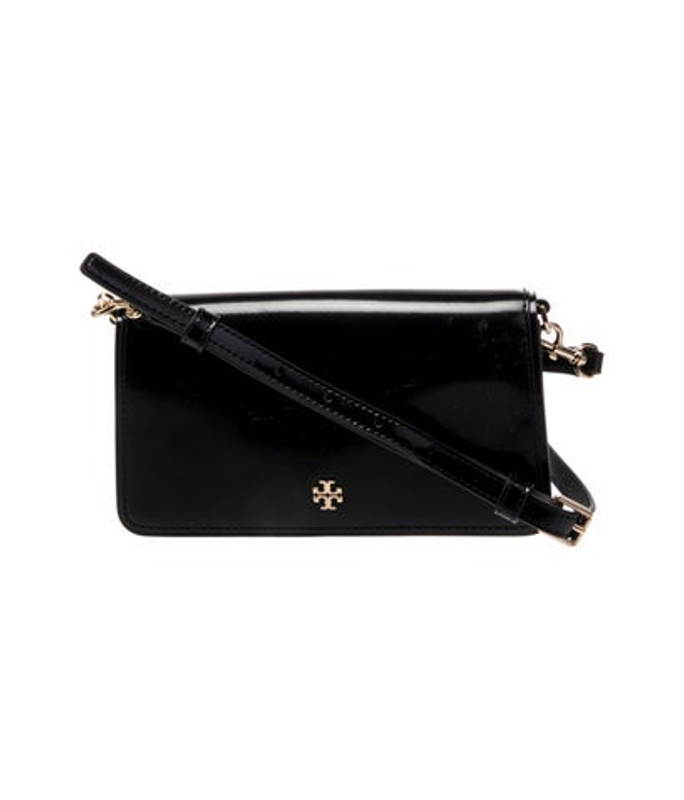 Tory Burch Burch Patent Leather Crossbody Bag