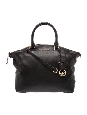 Leather Top Handle Bag