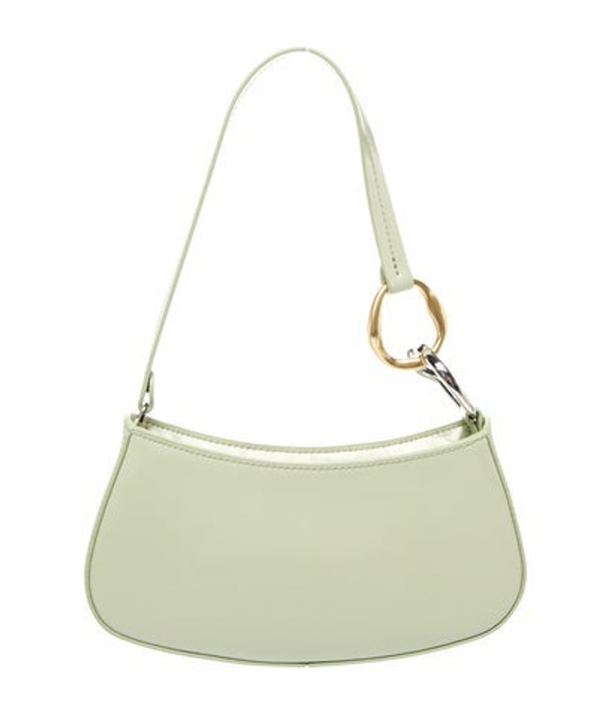 Staud Patent Leather Top Handle Bag