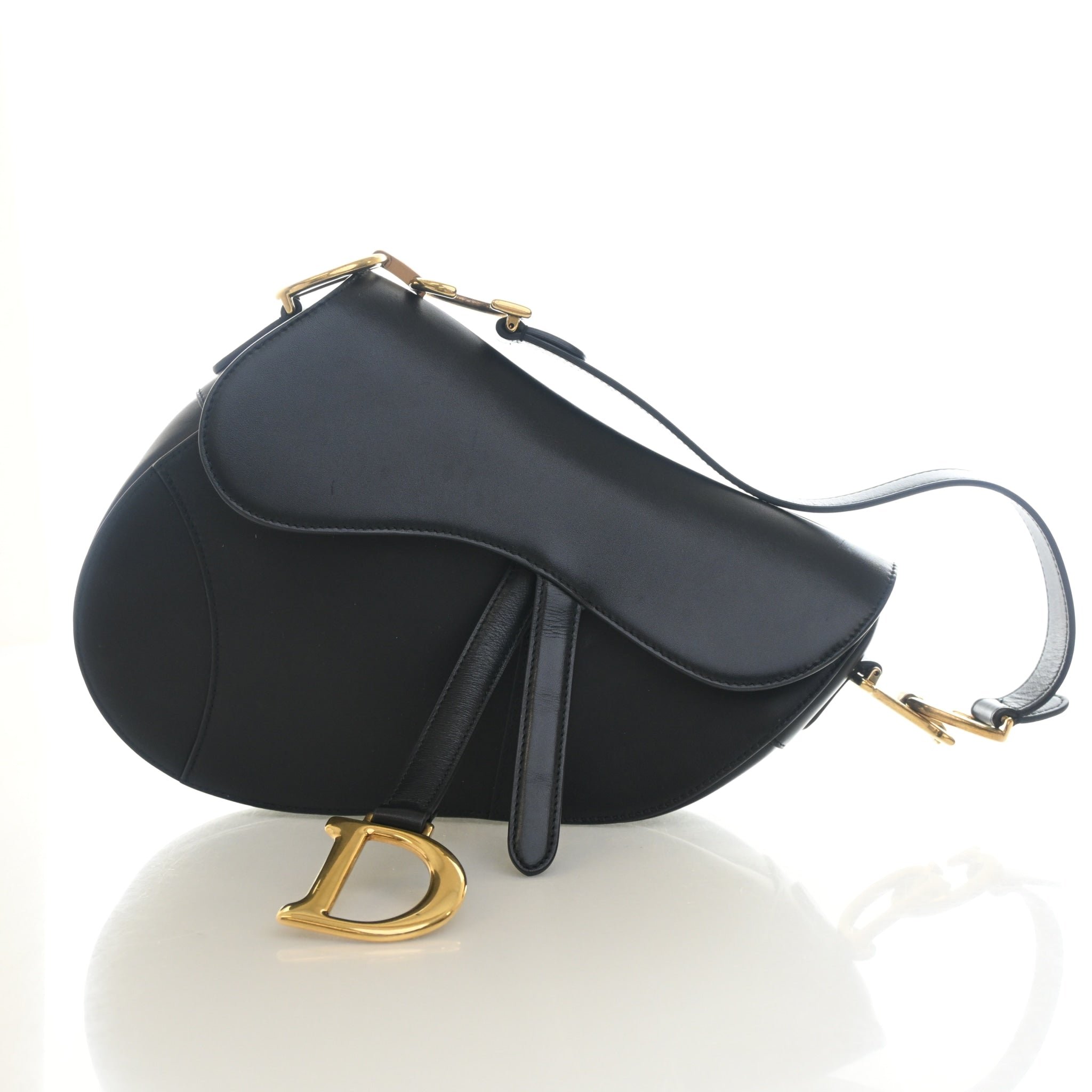 Christian Dior Medium Calfskin Saddle Bag
