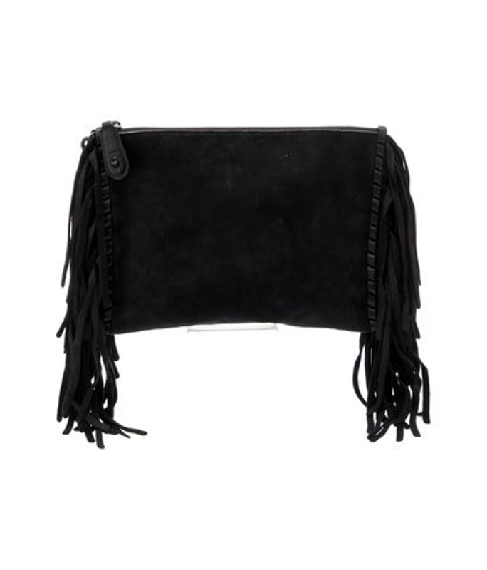 Coach Suede Clutch