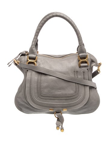 Leather Marcie Shoulder Bag Small