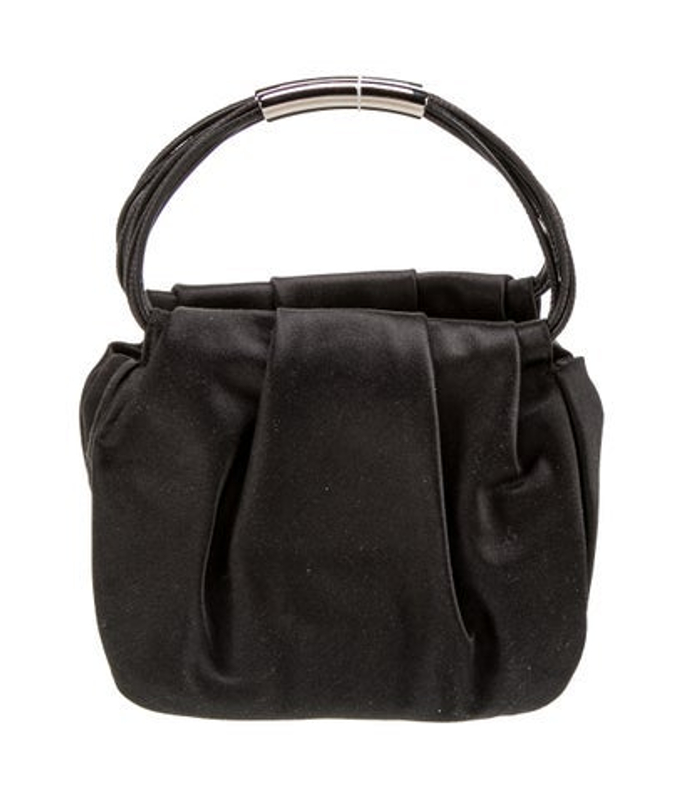 Saint Laurent Laurent Satin Evening Bag 2024